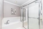 Sunset Island 4 Fountain Drive East, Unit 3D Master Bathroom